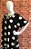 VESTIDO MUDI DE POAS GRANDES PLUS SIZE - Imagem 3