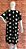 VESTIDO MUDI DE POAS GRANDES PLUS SIZE - Imagem 4