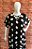 VESTIDO MUDI DE POAS GRANDES PLUS SIZE - Imagem 2