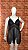 CAMISOLA PRETA DE RENDA PLUS SIZE - Imagem 1