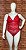 BODY VERMELHO RUBI DE RENDA PLUS SIZE - Imagem 1
