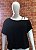 BLUSA BÁSICA PRETO PLUS SIZE - Imagem 1
