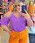 BLUSA LISA COM OMBRO VAZADO E STRASS - Imagem 1