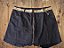 SHORTS SAIA PRETO COM BORDADO DOURADO - Imagem 1