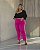 CALÇA SLIN BOLSOS ROSA - Imagem 1