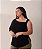 BLUSA DECOTE ASSUMETRICO COM ALÇA E MANGA - Imagem 3