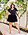 SHORTS SAIA COM BOLSO PRETO - Imagem 1