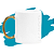 Caneca  personalizada alça dourada - Imagem 1