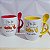 Caneca Personalizada - Semi Conica Alça Colorida Com colher Para Personalizar - Imagem 4