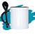 Caneca Personalizada - Com Colher Alça e Interior Coloridos Para Personalizar - Imagem 1