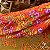 Rede de descanso Laranja em chita floral - Imagem 1