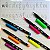 Kit Presente Artístico | Bloco Livro de Exercícios para Lettering + Canetas Hidrográficas Brush Pen cores Neon | CiS - Imagem 2