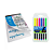 Kit Presente Artístico | Bloco Livro de Exercícios para Lettering + Canetas Hidrográficas Brush Pen cores Neon | CiS - Imagem 1
