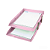 Caixa Correspondência Articulável Dupla Rosa Pastel | Dello - Imagem 1