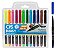 Marcadores Artísticos Canetas Brush Pen Pincel Aquarelável 12 cores Neon | CiS - Imagem 1