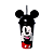 Copo c/ Canudo 500ml Mickey Mouse Disney c/ Orelha | Plasútil - Imagem 1