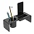 Organizador Multi Prime Office Black c/ Porta Celular | Waleu - Imagem 1