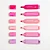 Marca-Texto Pink Vibes c/6 | LeoArte - Imagem 2