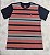 Camisa gola careca listra - Imagem 1