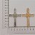 Crucifixo Grande Com Strass - Imagem 2