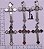 Crucifixo Médio Pintado - Imagem 2