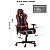 Cadeira Gamer Black Hawk Vermelha CH05 ELG - Imagem 10