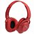 Fone de Ouvido Headset Stream com Microfone e Cabo Removível Vermelho  ELG - Imagem 1