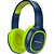 Headset Bluetooth Microfone Micro SD Cabo USB P2 Azul/Verde MS1NB ELG - Imagem 1