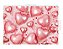 Fundo Fotográfico Tecido Sublimado Newborn 3D Balões Corações Rosa 2,20x1,50 WFF-658 - Imagem 2