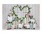 Fundo Fotográfico Tecido Sublimado Gigante 3D Porta Floral Coração Dia dos Namorados 3,00x2,50 WFG-180 - Imagem 1