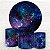 Painel Redondo e Capas Tecido Sublimado Espaço e Galáxia WKPC-568 - Imagem 1