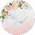 Painel Redondo Tecido Sublimado 3D Floral WRD-3729 - Imagem 1