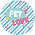 Painel Redondo Tecido Sublimado 3D Pets WRD-3880 - Imagem 1