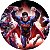 Painel Redondo Tecido Sublimado 3D Super Homem WRD-4511 - Imagem 1