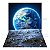 Fundo fotográfico Tecido Sublimado Newborn 3D Galáxia Lua 1,50x2,20 WFF-763 - Imagem 2