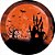 Painel Redondo Tecido Sublimado 3D Halloween WRD-5092 - Imagem 1