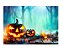 Fundo fotográfico Tecido Sublimado Newborn 3D Halloween 2,20x1,50 WFF-843 - Imagem 1