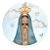 Painel Redondo Tecido Sublimado 3D Religioso Nossa Senhora  WRD-5257 - Imagem 1