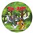 Painel Redondo Tecido Sublimado 3D Tom e Jerry WRD-5169 - Imagem 1