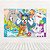 Painel Retangular Tecido Sublimado 3D Tom e Jerry WRT-4146 - Imagem 1