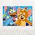 Painel Retangular Tecido Sublimado 3D Tom e Jerry WRT-4145 - Imagem 1