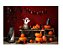 Fundo fotográfico Tecido Sublimado Newborn 3D Halloween 2,20x1,50 WFF-890 - Imagem 1