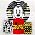 Painel Redondo e Capas Tecido Sublimado 3D Mickey WKPC-527 - Imagem 1