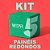 Kit 5 Painéis Redondos 1,50X1,50 - Imagem 1