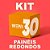 Kit 30 Painéis Redondos 1,50X1,50 - Imagem 1