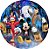 Painel Redondo Tecido Sublimado 3D Halloween Mickey WRD-5303 - Imagem 1