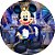Painel Redondo Tecido Sublimado 3D Mickey WRD-5721 - Imagem 1