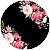 Painel Redondo Tecido Sublimado 3D Floral WRD-5904 - Imagem 1