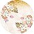 Painel Redondo Tecido Sublimado 3D Floral WRD-5835 - Imagem 1
