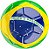 Painel Redondo Tecido Sublimado 3D Copa do Mundo WRD-6057 - Imagem 1
